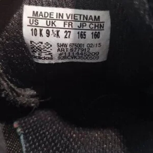 Adidas ZX Flux boys sneakers shoes size US 10 K multi-colour Torsion - Picture 7 of 10